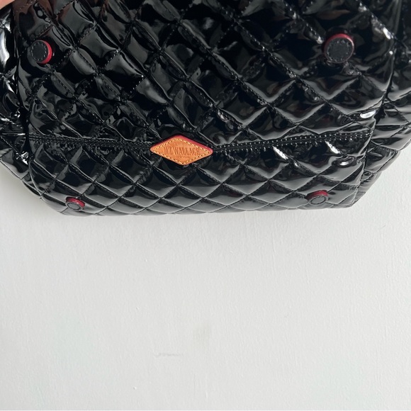 MZ Wallace Black Lacquer Quilted Bag - Picture 4 of 15